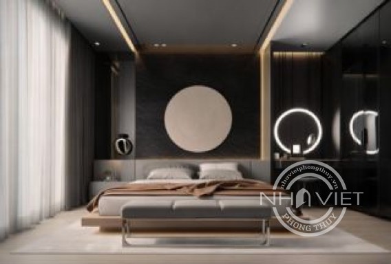 Mẫu nội thất phòng ngủ hiện đại chuẩn từng góc nhìn hợp phong thuỷ